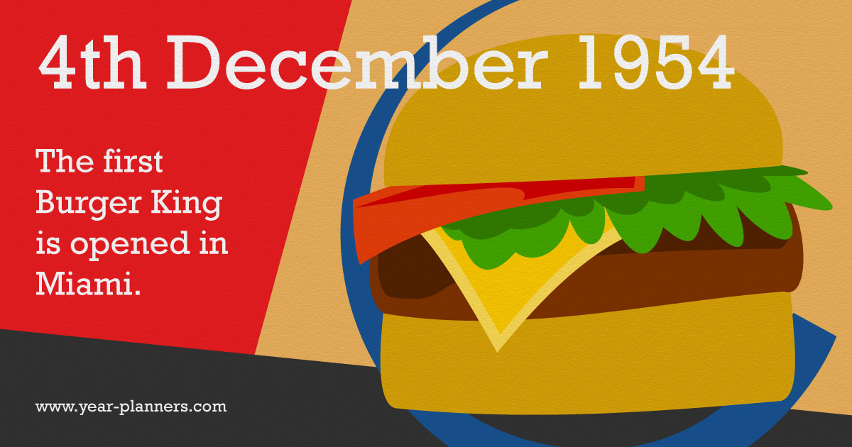 December 4th – Calendar Event