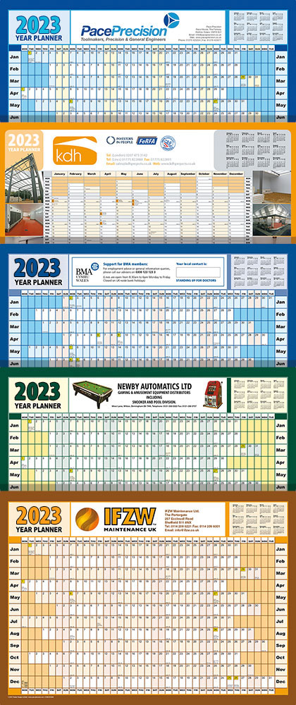 2023 year planners