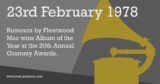 February 23rd - Calendar Event