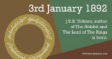 January 3rd Calendar Event