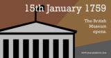 January 15th - Calendar Event