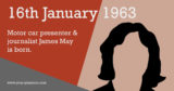 January 16th - Calendar Event