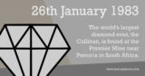 January 26th - Calendar Event