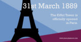 March 31st - Calendar Event