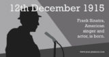December 12th – Calendar Event